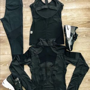 Black althlesure 3 pc set